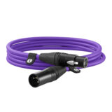 Rode XLR-kabel 3m Paars