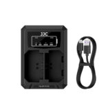 JJC DCH-FZ100TC USB-C Dual Battery Charger voor Sony NP-FZ100