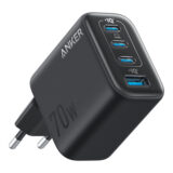 Anker Zolo 3xUSB-C + USB-A Snellader 70W Zwart