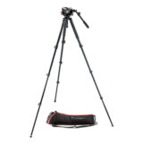 Manfrotto MVK504AQ Videostatief Kit (MVT535AQ + 504HD) - Tweedehands