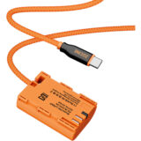 ZGCINE Canon LP-E6P (USB-C) Dummy accu-kabel