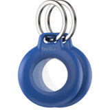 Belkin Airtag Secure Holder Waterproof with Keyring Blauw - 2 Pack