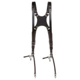 The Hantler Dual camera harness Black/Brass Large (L-XL)