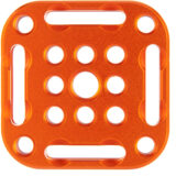 3 Legged Thing XPAND 50x50mm Cheese Plate Oranje