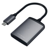 Satechi UHS-II SD/microSD USB Type-C Card Reader Space Gray