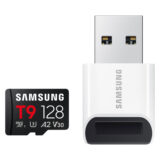 Samsung 128GB T9 Micro SD met kaartlezer