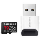 Samsung 256GB T9 Micro SD met kaartlezer