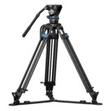 Sirui SQ75 Carbon Twin-Leg Video Tripod 75mm Half-Bowl + S5 Head