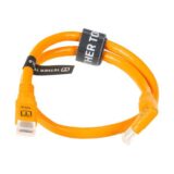 Tether Tools TetherPro Optima 10G USB-C Straight to Right Angle 51cm Oranje