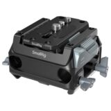 SmallRig 5366 Manfrotto-Type Mount Plate Kit with 15mm Dual Rod Clamp