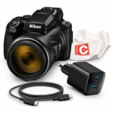 Nikon Coolpix P1100 compact camera Zwart Vakantiegeld kit