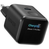 Anker Nano USB-C Snellader 45W met Smart Display Zwart