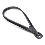 Leica Wrist Strap Leather Braided Black