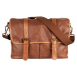Bronkey Roma Waxed Canvas Camera Bag Koffie - Tweedehands
