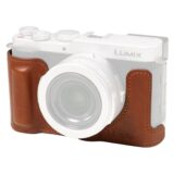 SmallRig 5699 Leather Half Case for Panasonic Lumix L10 Brown