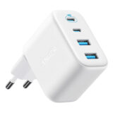 Anker Zolo (50W) 2x USB-A / 2x USB-C GaN Snellader Power Delivery Wit