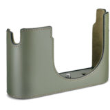 Leica Halfcase Q3 leather Olive Green - Tweedehands