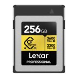 Lexar 256GB CFexpress Type B Pro Gold 4.0 3600MB/s geheugenkaart