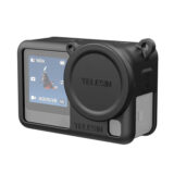 Telesin Beschermhoes + lensdop voor DJI Osmo Action 6 Grijs