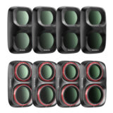 Freewell Osmo Pocket 4P Filters All Day 8-pack Black