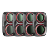 Freewell Osmo Pocket 4P Filters Brightday 4-pack Black