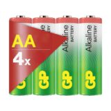 GP AA-Batterijen Alkaline 1.5V - 4 stuks