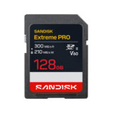 SanDisk 128GB SDXC Extreme Pro 210MB/s V60 UHS-II geheugenkaart