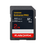 SanDisk 2TB SDXC Extreme Pro 210MB/s V60 UHS-II geheugenkaart