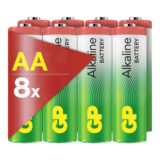GP AA-Batterijen Alkaline 1.5V - 8 stuks