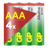 GP AAA-Batterijen Alkaline 1.5V - 4 stuks