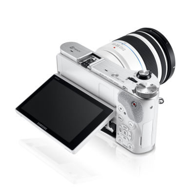 Samsung NX300 systeemcamera Wit + 18-55mm