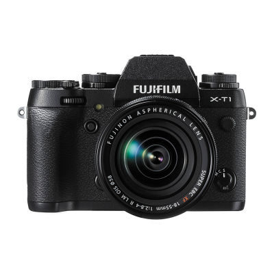 Fujifilm X-T1 systeemcamera Zwart + 18-55mm OIS