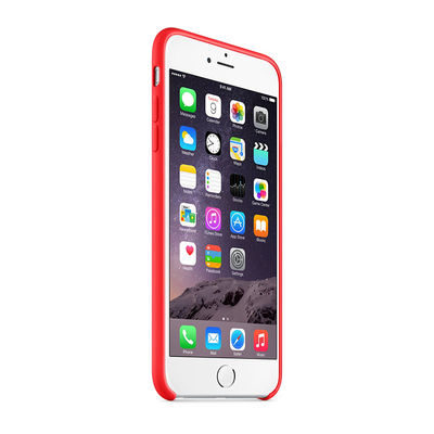 Apple iPhone 6 Plus Silicone Case Red