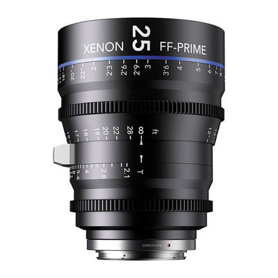 Schneider Xenon FF Prime 25mm T2.1 Canon EF-mount objectief