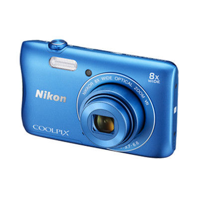 Nikon Coolpix S3700 compact camera Blauw