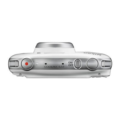 Nikon Coolpix S33 compact camera Wit