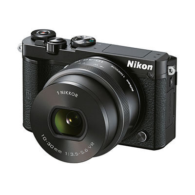 Nikon 1 J5 systeemcamera Zwart + 10-30mm VR Special Edition kit