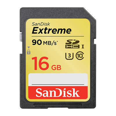 CameraNU-SanDisk 16GB SD Extreme UHS-I U3 90MB/s geheugenkaart-aanbieding CameraNU-SanDisk 16GB SD Extreme UHS-I U3 90MB/s geheugenkaart-aanbieding