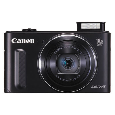 Canon PowerShot SX610 HS compact camera Zwart open-box