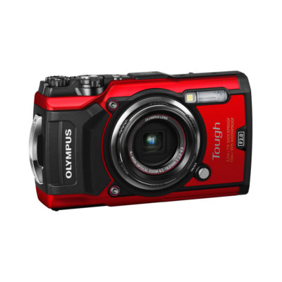 Olympus Tough TG-5 compact camera Rood