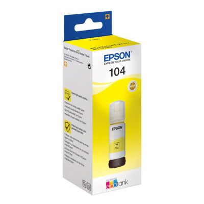 Epson EcoTank Inktfles 104 Geel 70ml