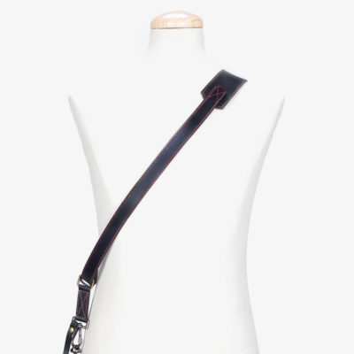 Bronkey Tokyo Sling Leather Camera Strap Large Zwart