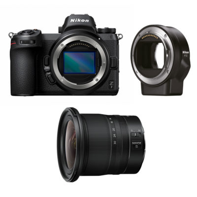 Nikon Z7 systeemcamera + 14-30mm f/4.0 S + FTZ Adapter