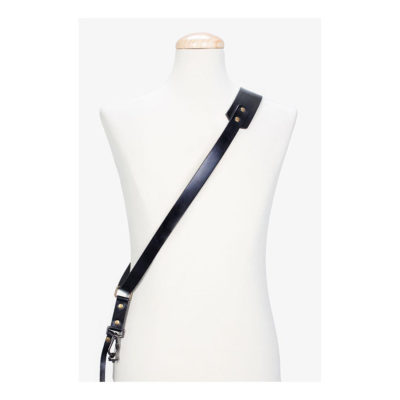 Bronkey Berlin Sling Leather Camera Strap Large Zwart