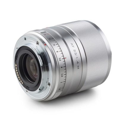 Viltrox 23mm f/1.4 AF Canon EF-M-mount objectief Zilver