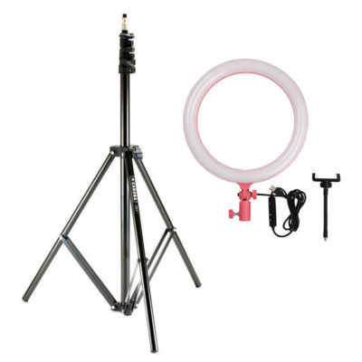 Godox LR120 LED Ring Light Pink Tripod Kit