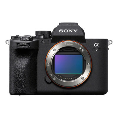 Sony Alpha A7 IV systeemcamera + 50mm f/1.8 voorkant
