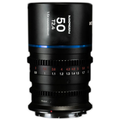 Laowa 50mm T2.4 1.5X S35 Nanomorph Cine Blue Canon RF-mount objectief