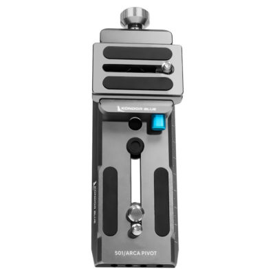 Kondor Blue 501/ARCA Pivot Camera Plate for Ronin Space Gray
