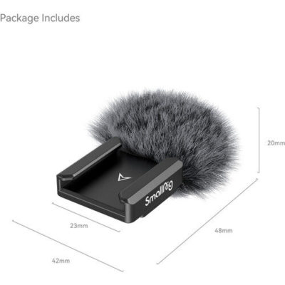 SmallRig 4245 Furry Windscreen for Panasonic Lumix S5 II/S5 II X